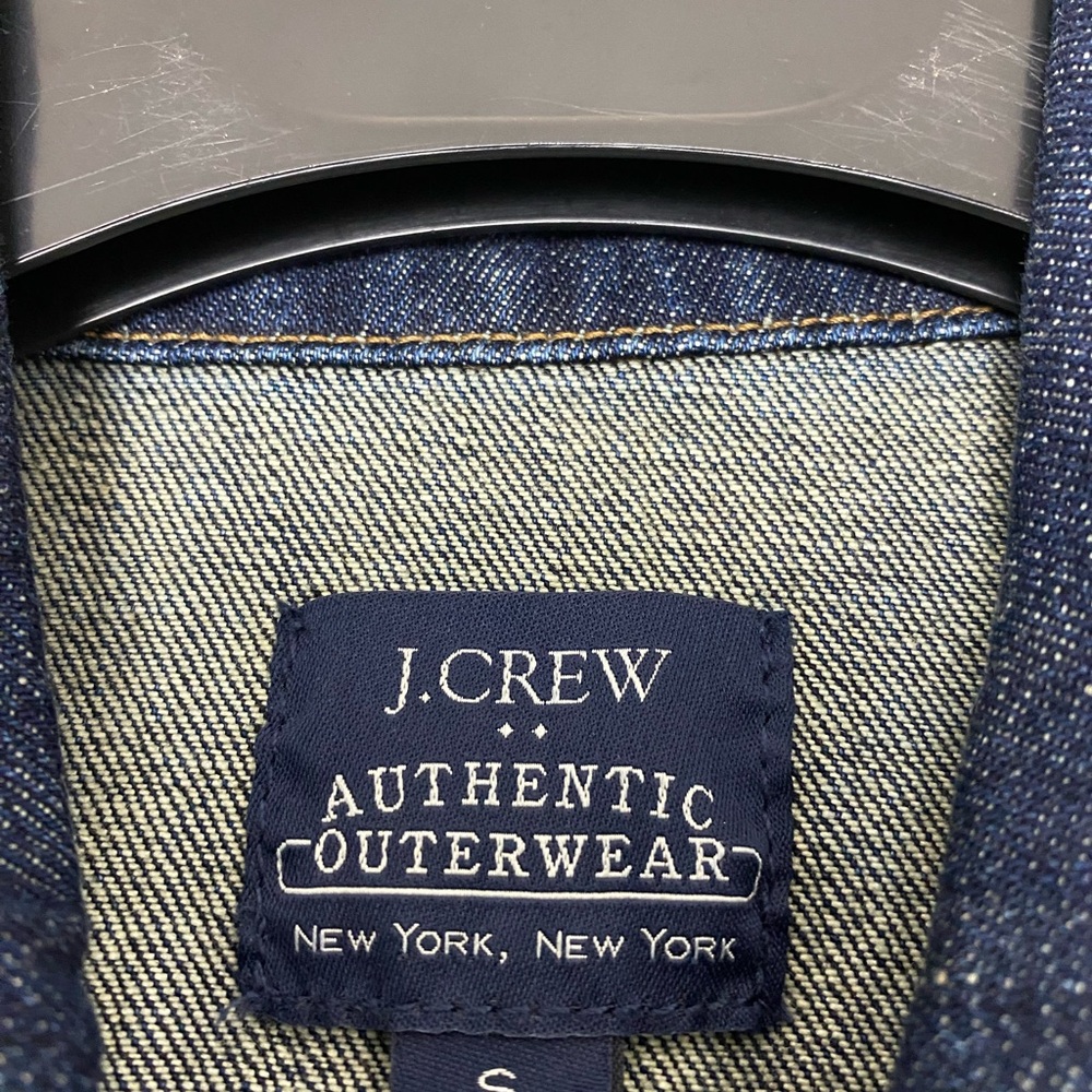 J.crew Mens Denim Jacket size Small - Picture 7 of 8